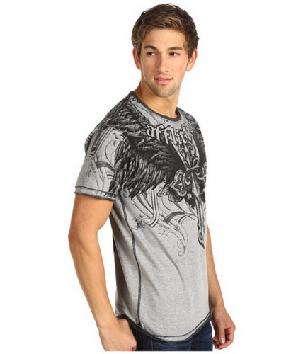 Двусторонняя футболка Affliction Angelo Reversible T-shirt фото